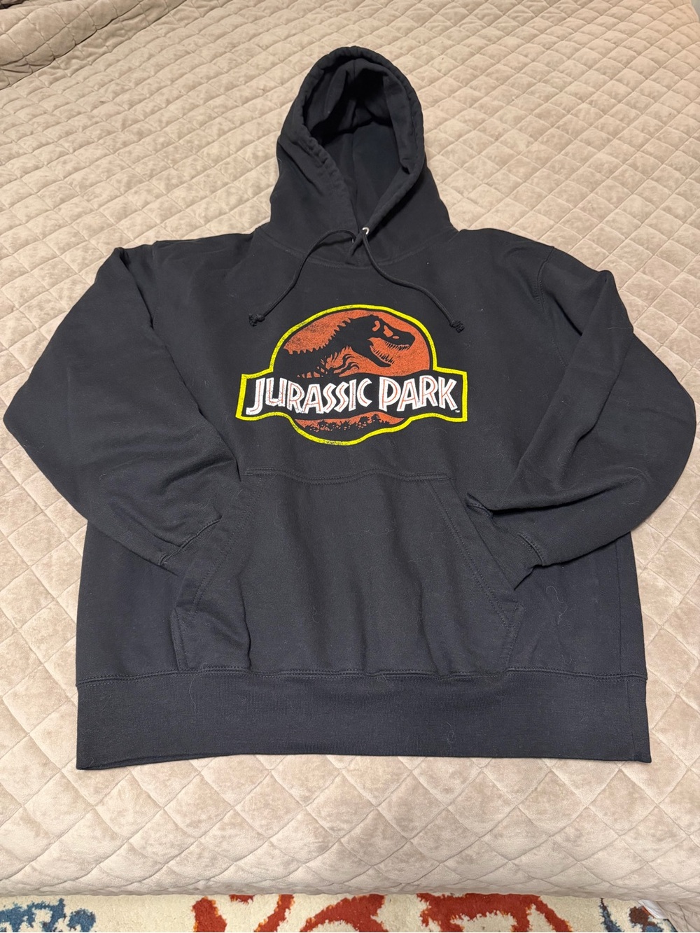Official Universal Studios Jurassic Park Classic Logo Hoodie